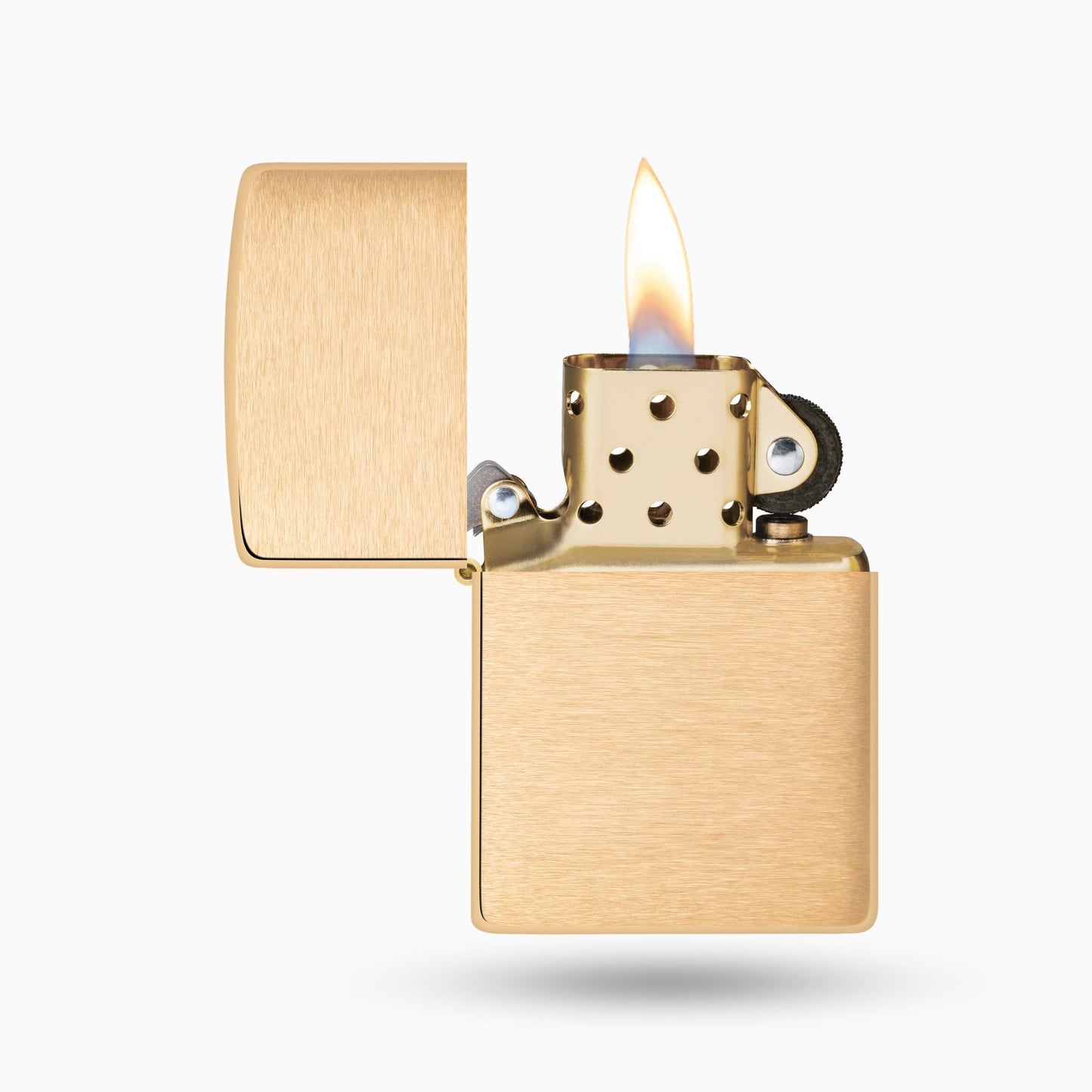 Zippo Armor Brushed Brass Windproof Lighter