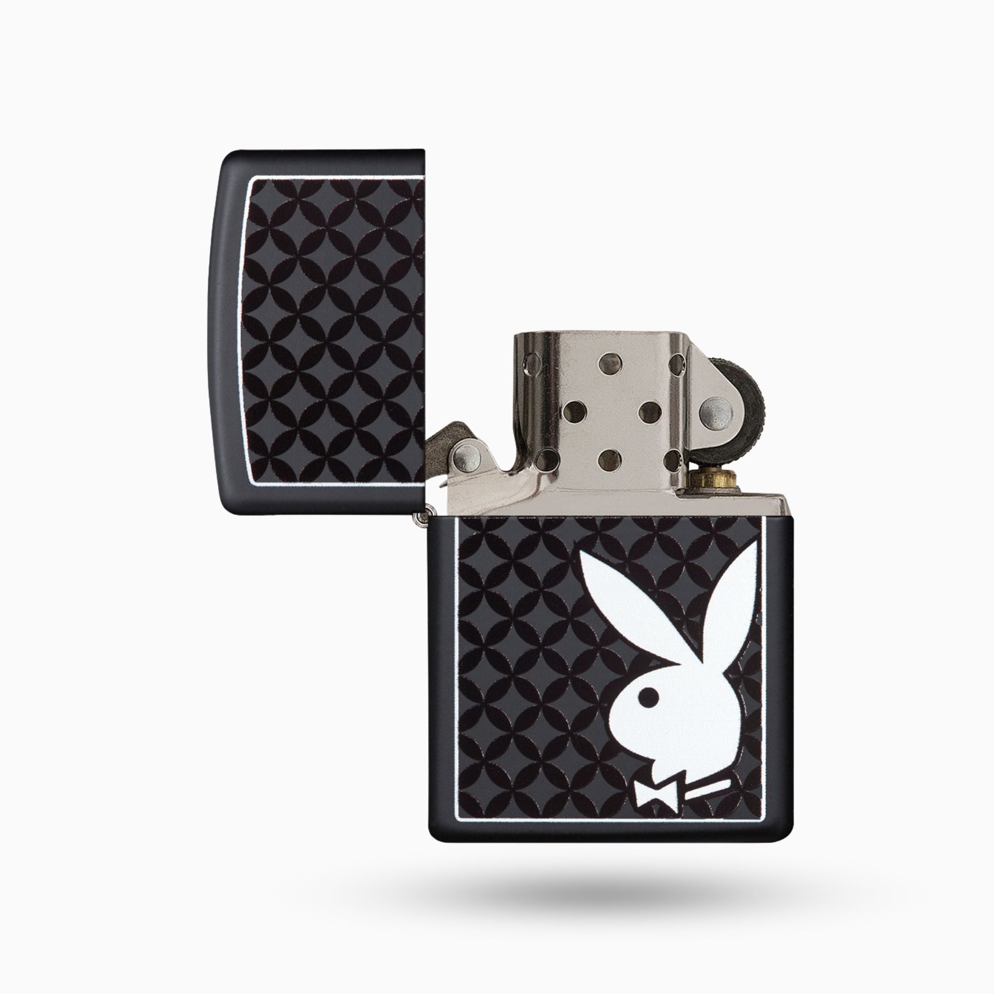 Zippo Playboy Bunny Black Matte Windproof Lighter