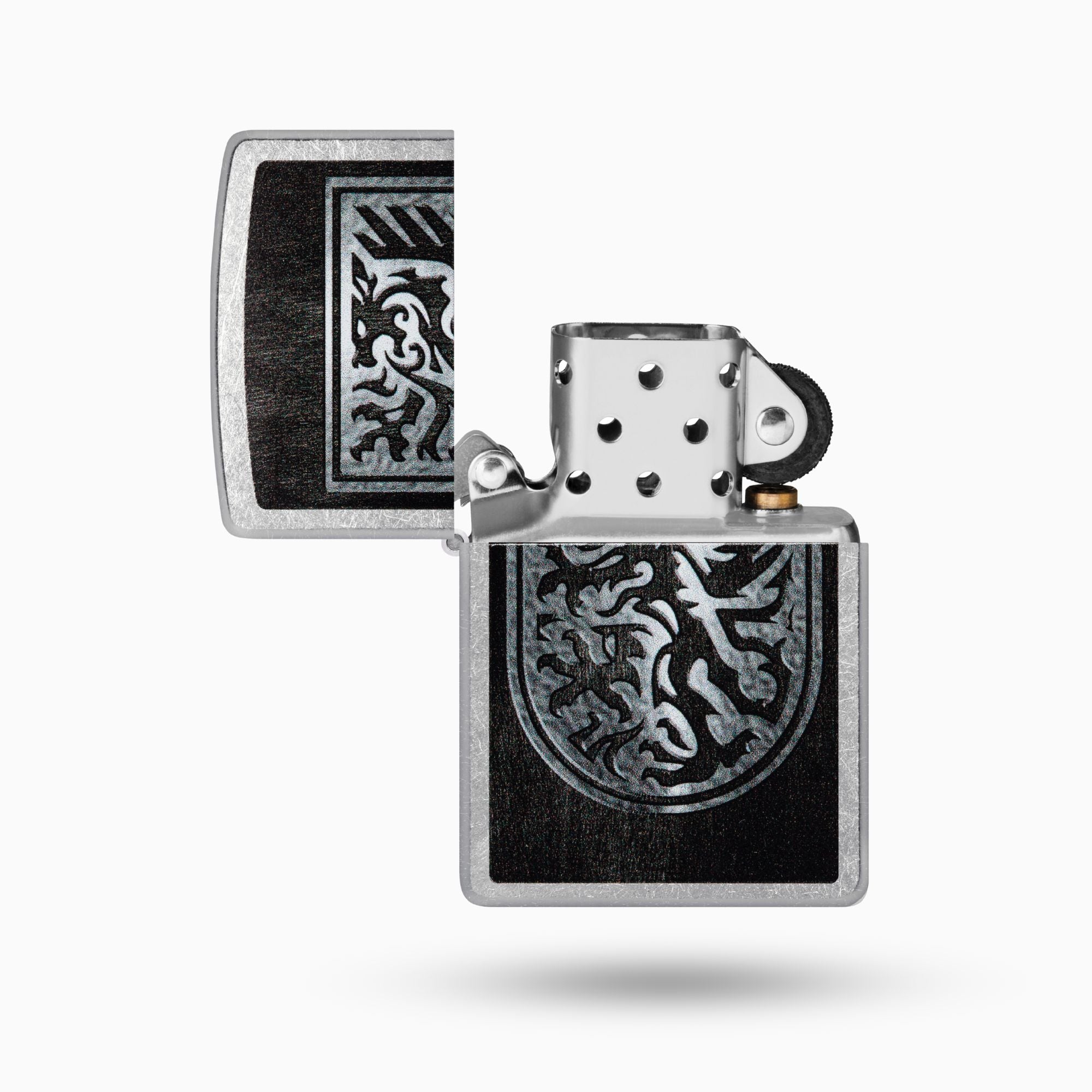 Zippo Dragon Shield Design Windproof Lighter