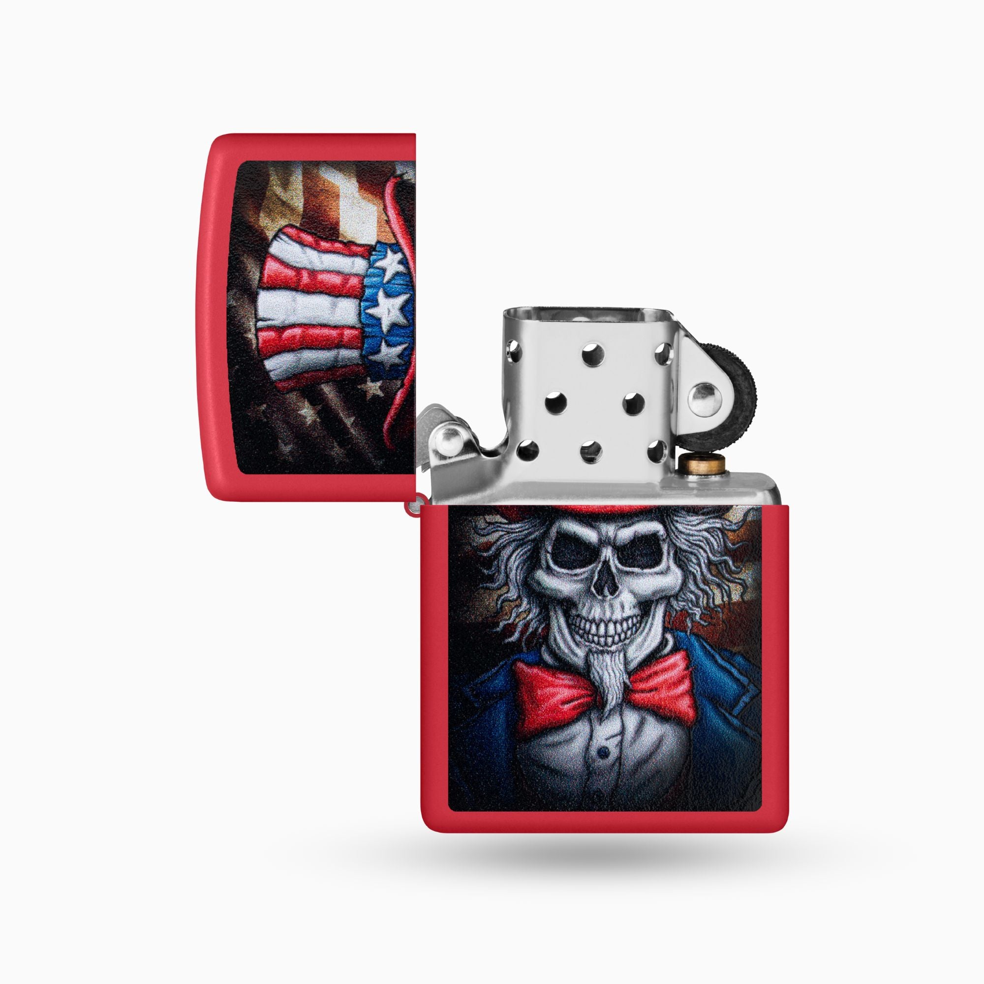 Zippo Uncle Skeleton Design Windproof Lighter