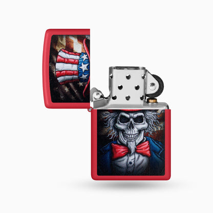 Zippo Uncle Skeleton Design Windproof Lighter