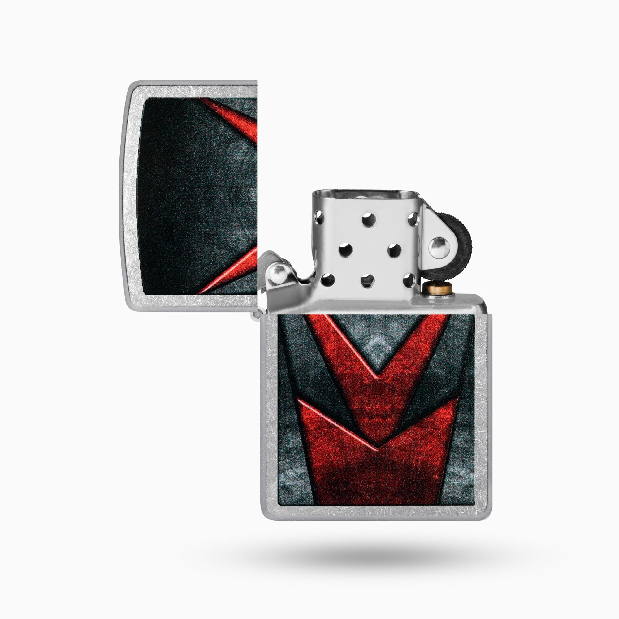Zippo Metallic Pattern Design Windproof Lighter