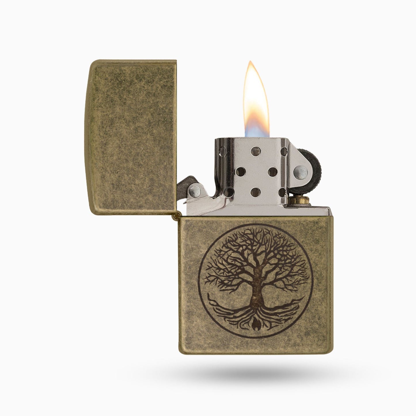 Zippo Tree of Life Design Windproof Lighter