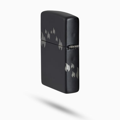 Zippo Black Flame Design Windproof Lighter