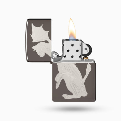 Zippo Dragon Cat Design Windproof Lighter