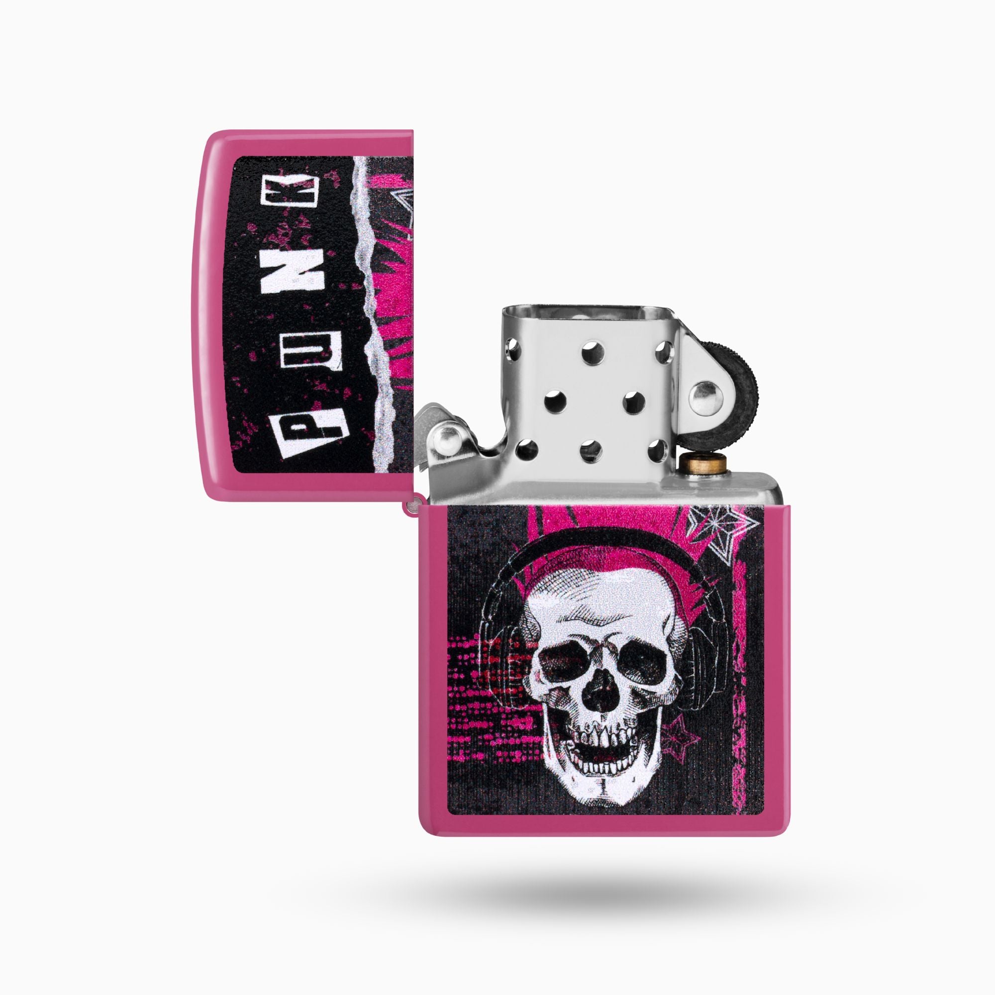 Zippo Punk Skull Design Windproof Lighter