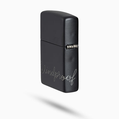 Zippo Script Design Windproof Lighter