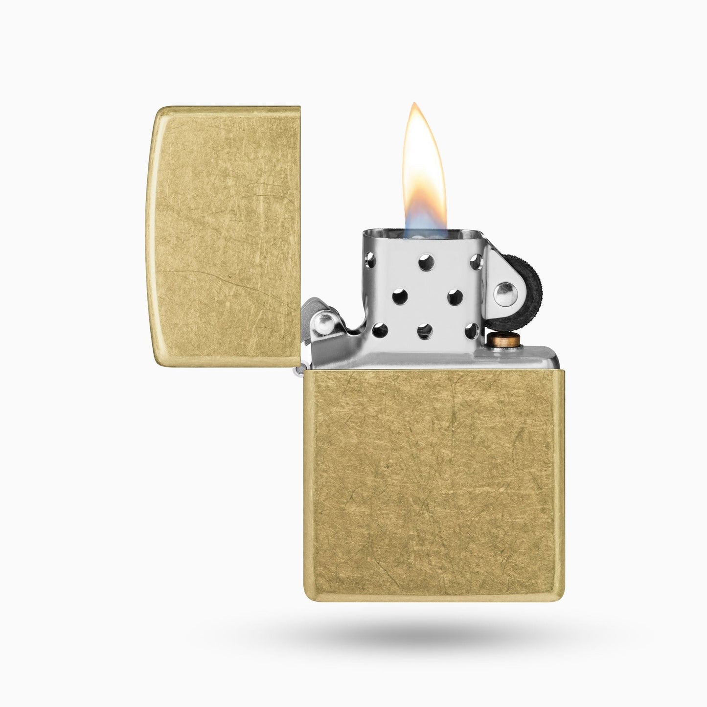 Zippo Classic Street Brass Windproof Lighter