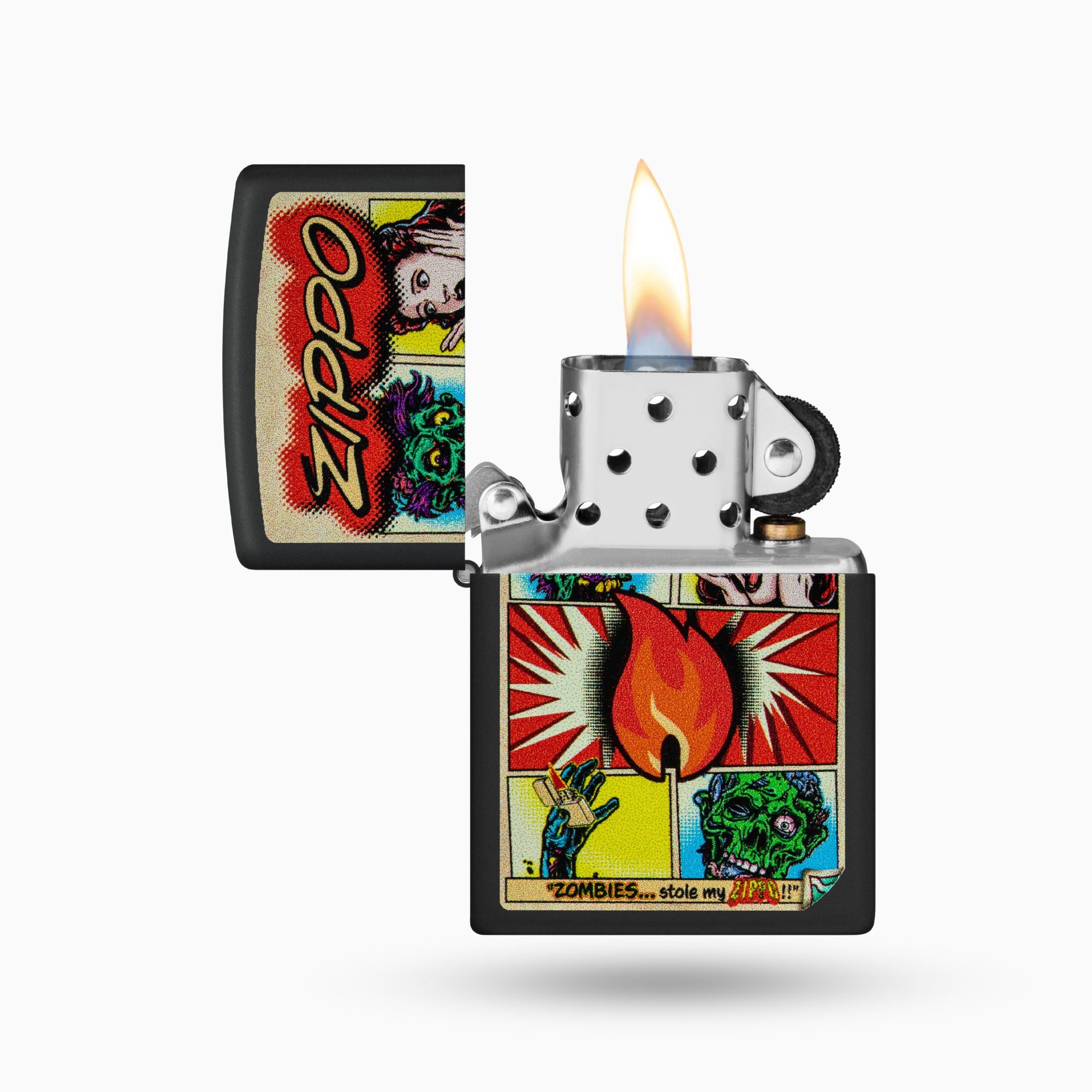 Zippo Comic Zombies Design WIndproof Lighter