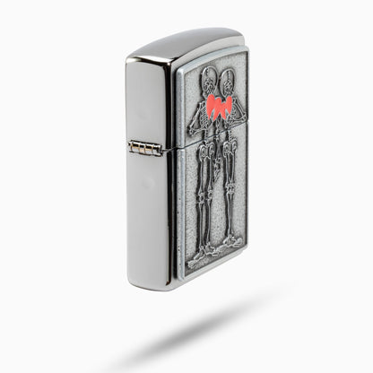Zippo Couple Love Emblem Windproof Lighter