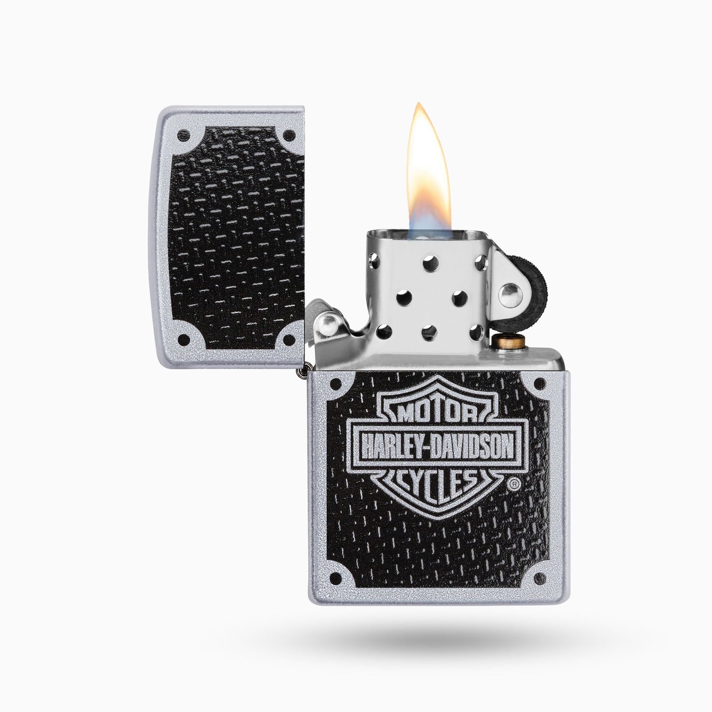 Zippo Harley-Davidson Carbon Fiber Design  Windproof Lighter