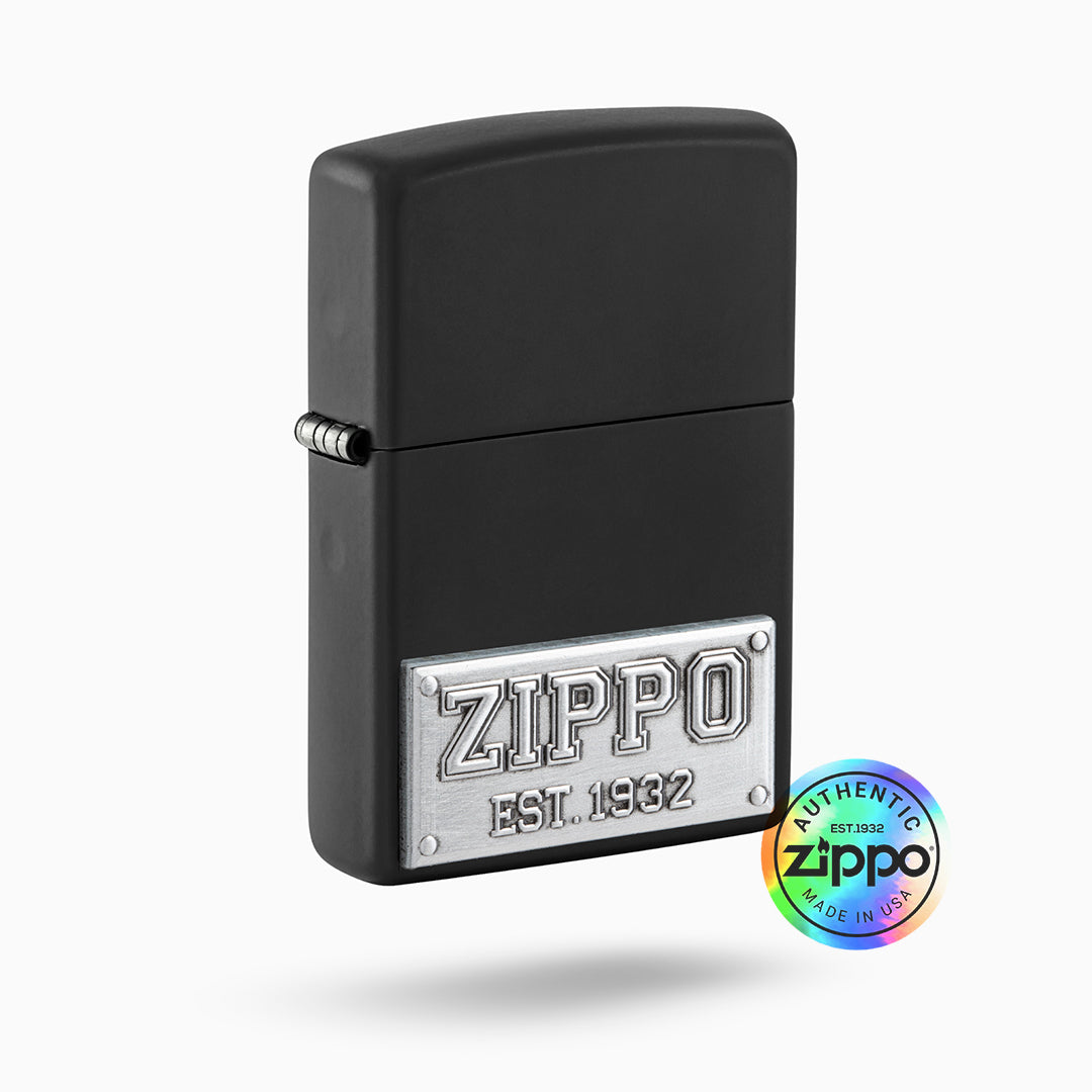 Zippo License Plate Windproof Lighter