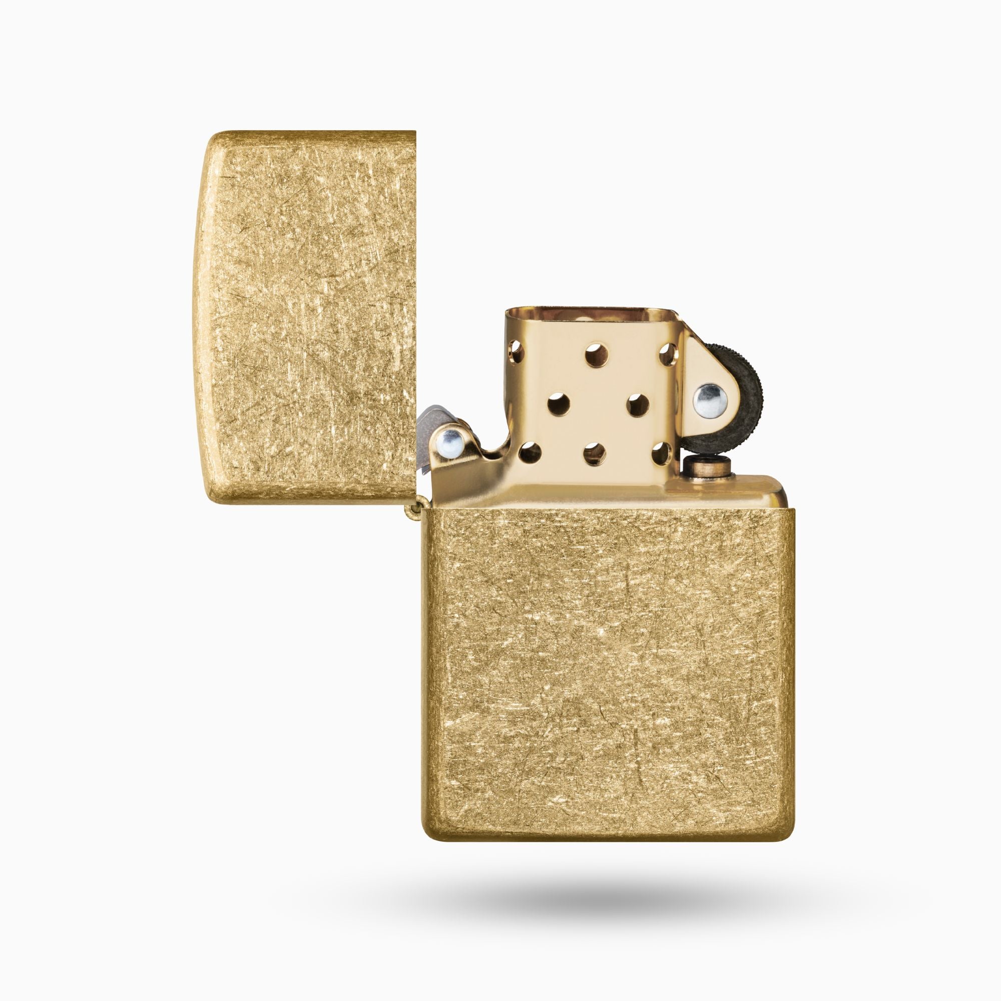 Zippo Classic Tumbled Brass Windproof Lighter