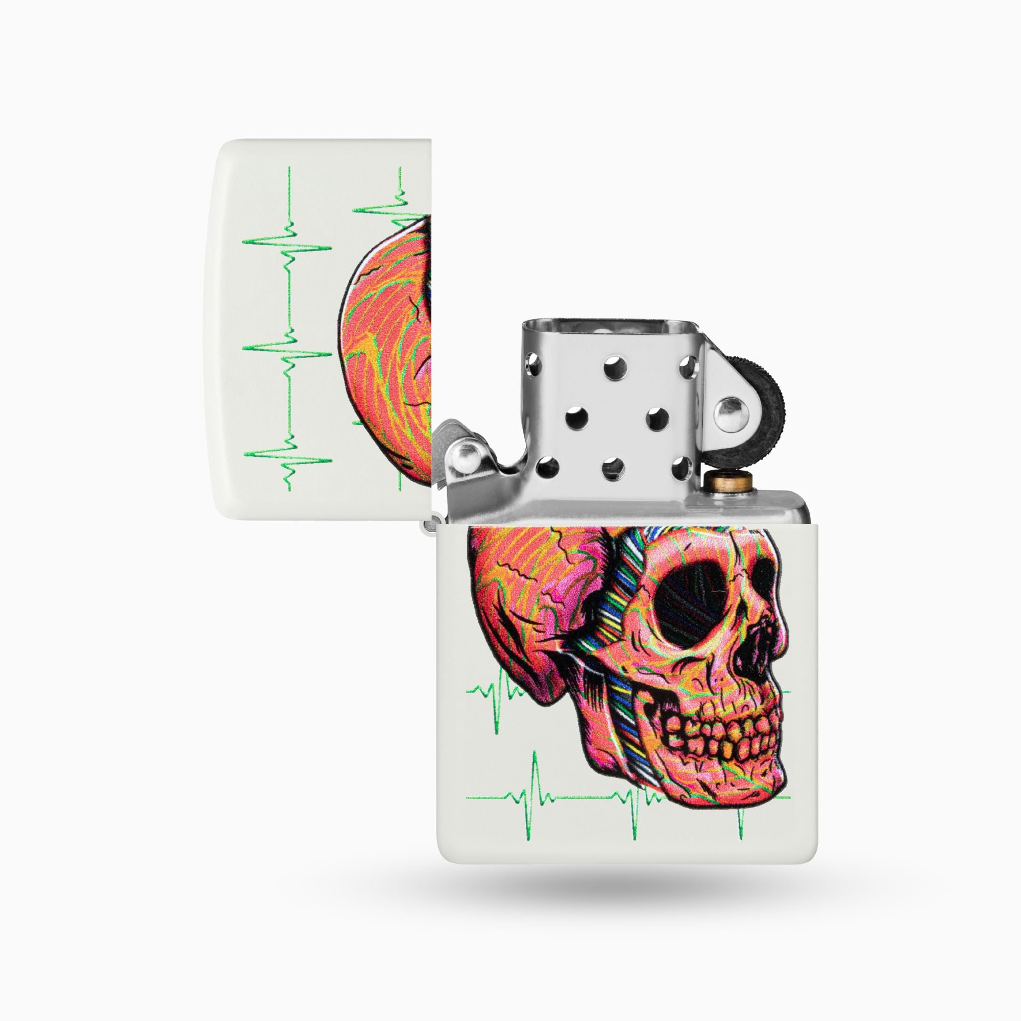 Zippo Cyber Skull Design Windproof Lighter