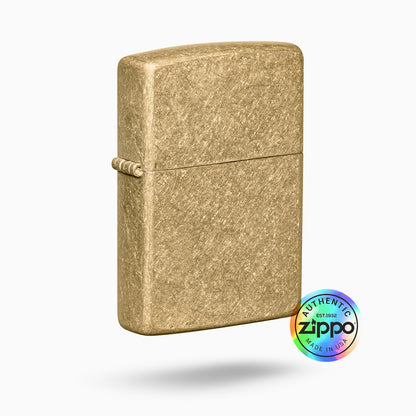 Zippo Armor  Tumbled Brass Windproof Lighter