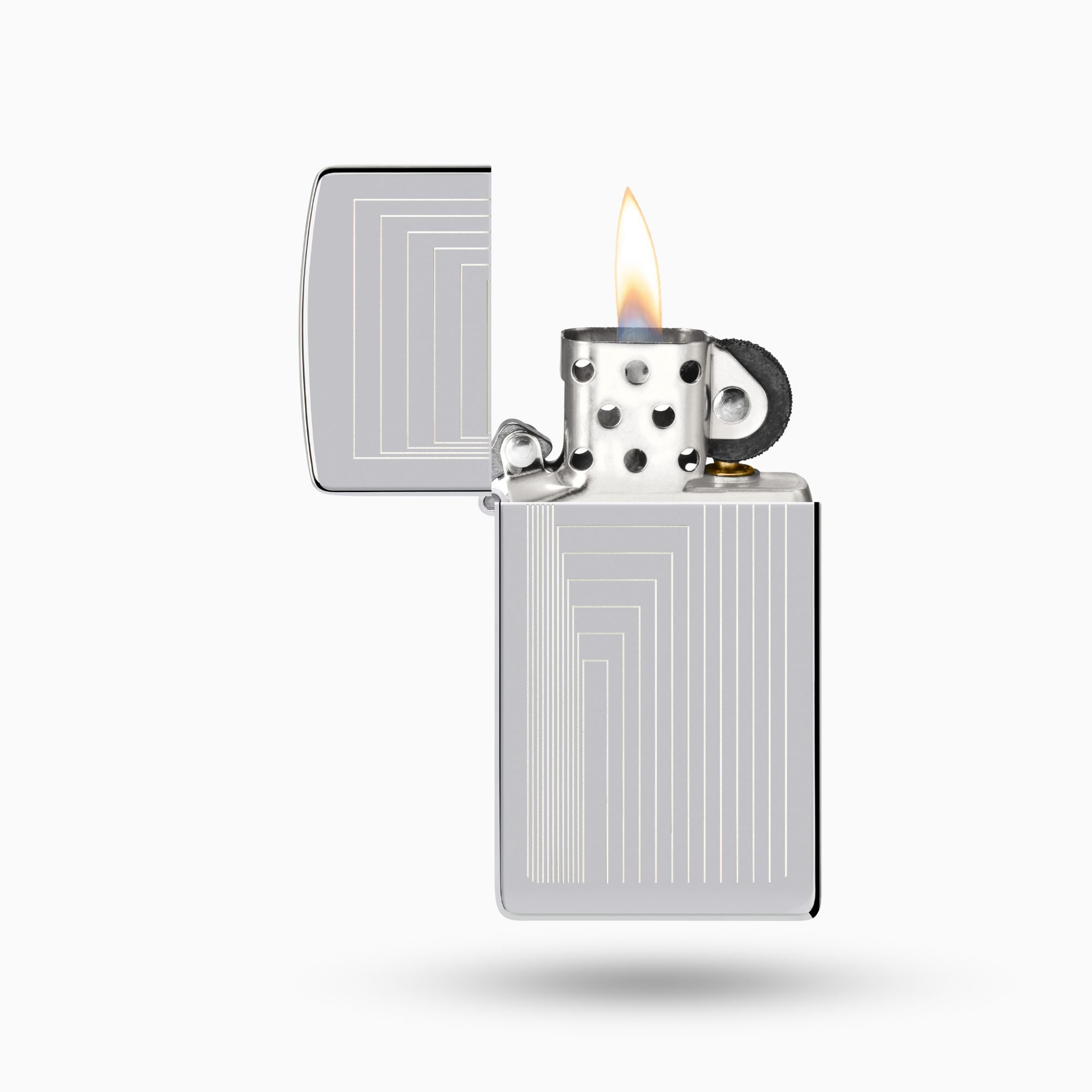 Zippo Slim® Laser Pattern Design WIndproof Lighter