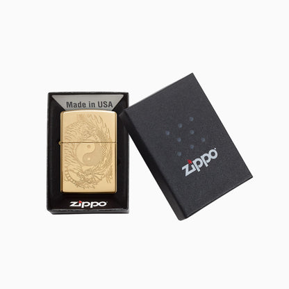 Zippo Tiger and Dragon Design Windproof Lighter