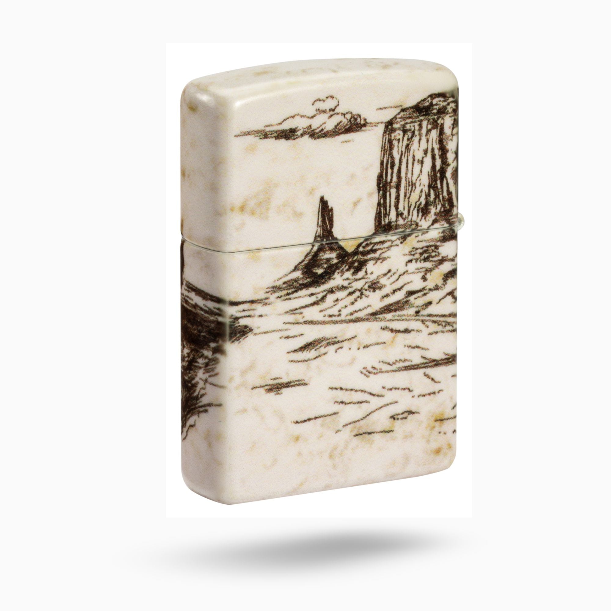 Zippo Wild West Scene Design Windproof Lighter