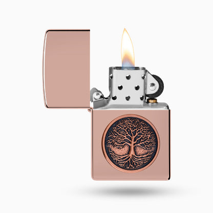 Zippo Tree Of Life High Polish Windproof Lighter