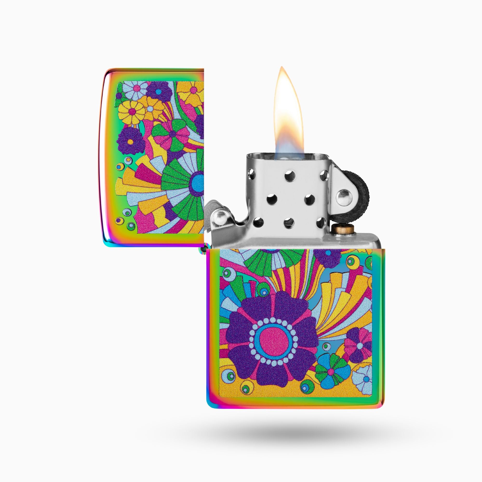 Zippo Vintage Flowers Design Windproof Lighter
