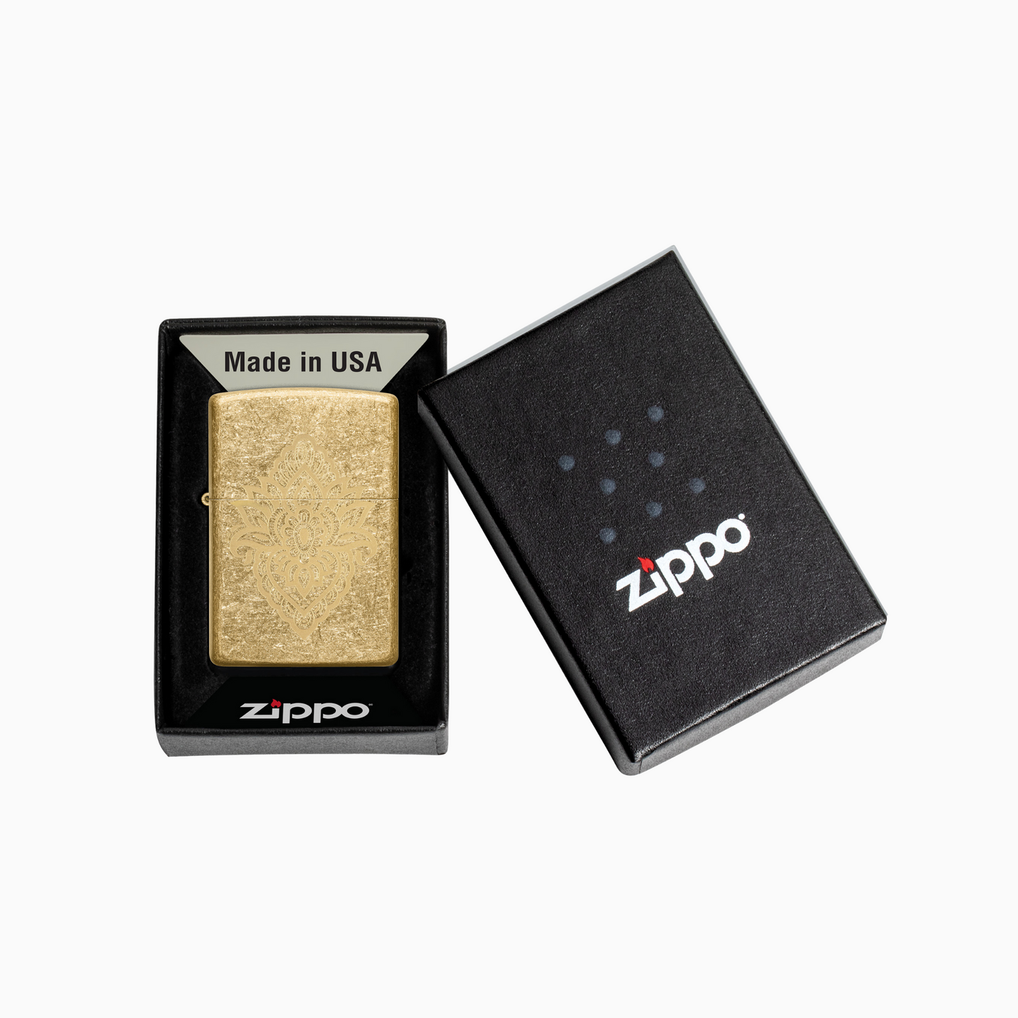 Zippo Henna Tattoo Design Windproof Lighter