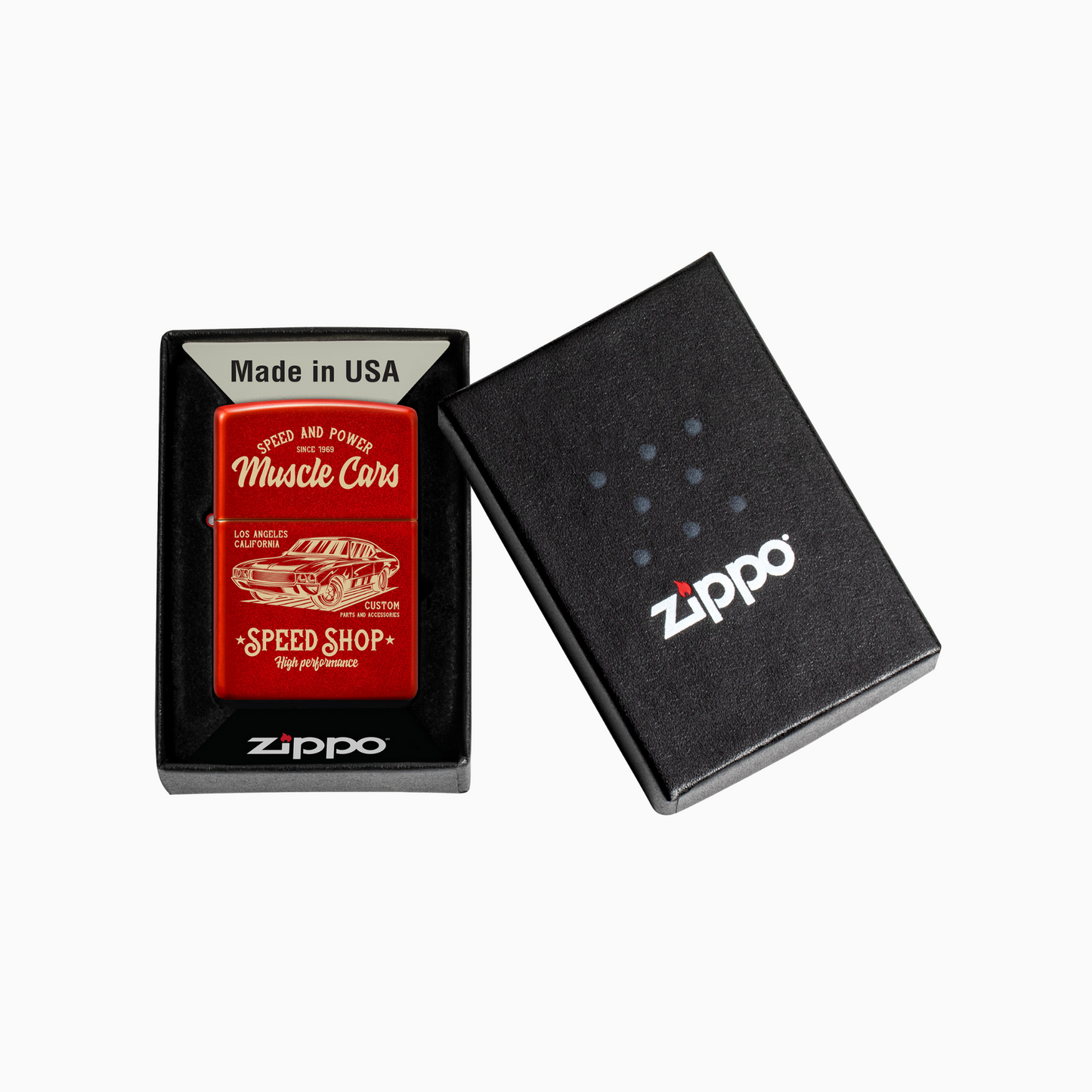 Zippo Muscle Car Design  Windproof Lighter