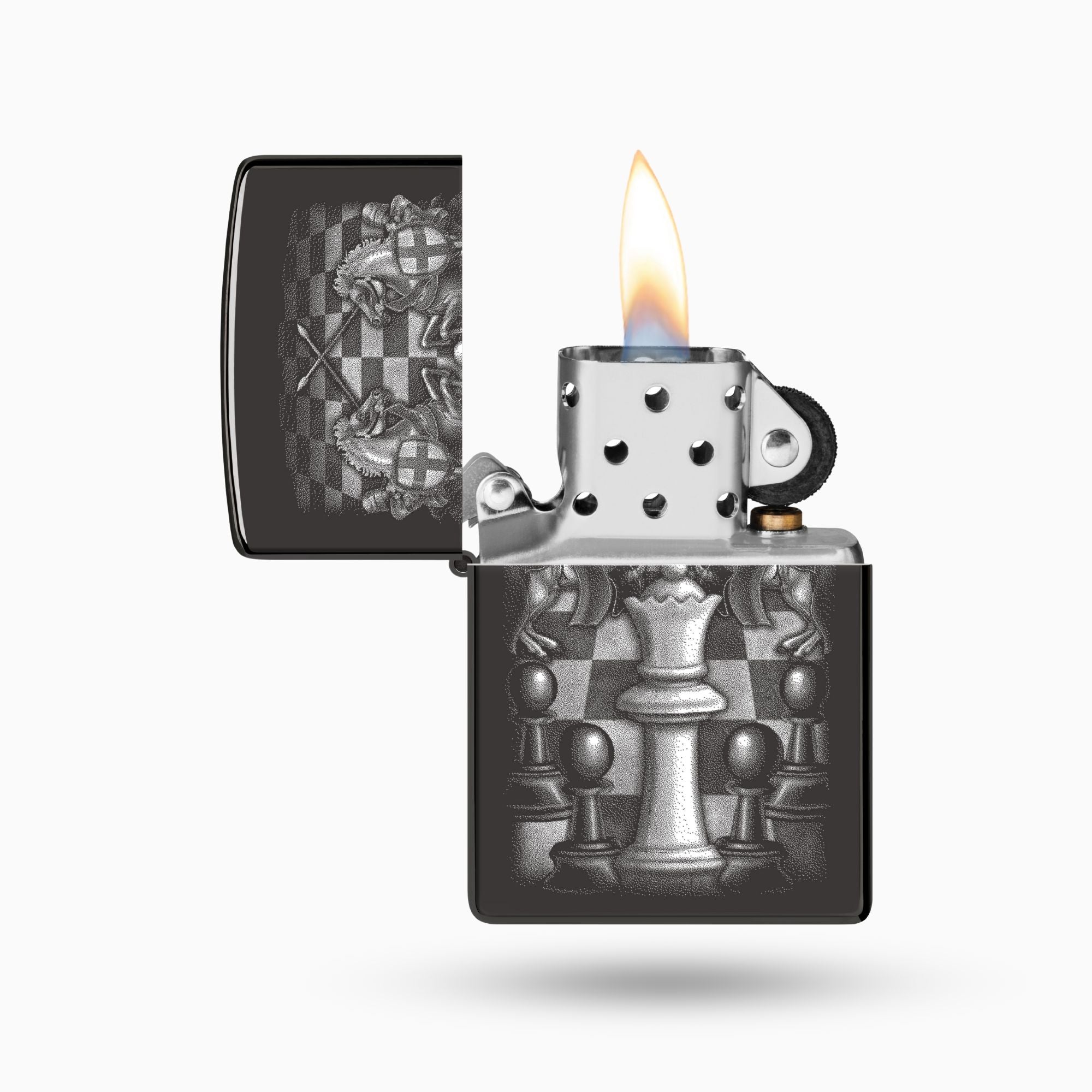Zippo Chess Design Windproof Lighter
