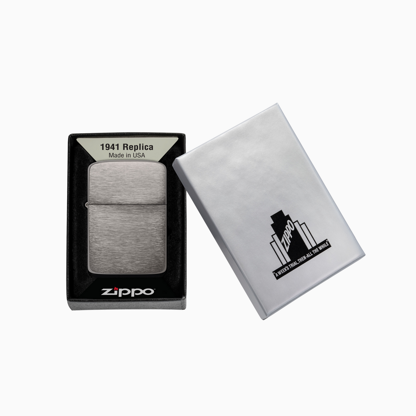 Zippo Black Ice  1941 Replica Windproof Lighter