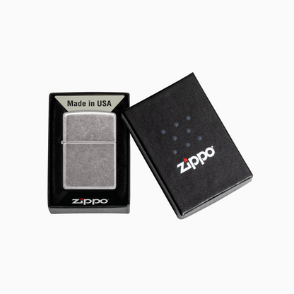 Zippo Classic Antique Silver Plate Windproof Lighter