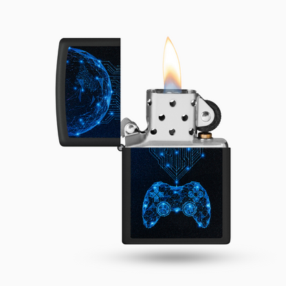 Zippo Gaming Design Windproof Lighter