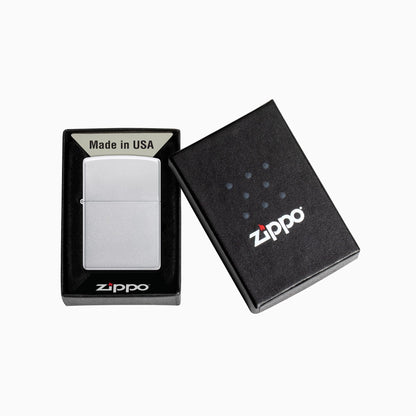 Zippo Classic Satin Chrome Windproof Lighter