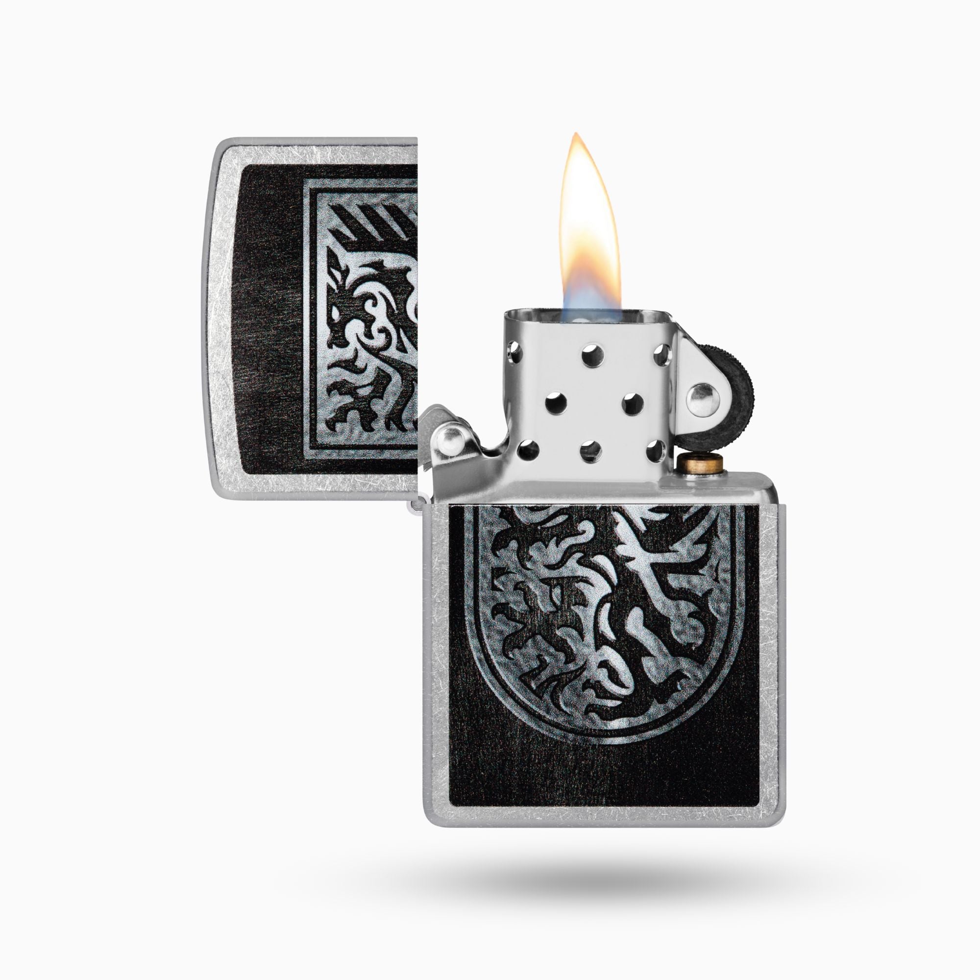 Zippo Dragon Shield Design Windproof Lighter