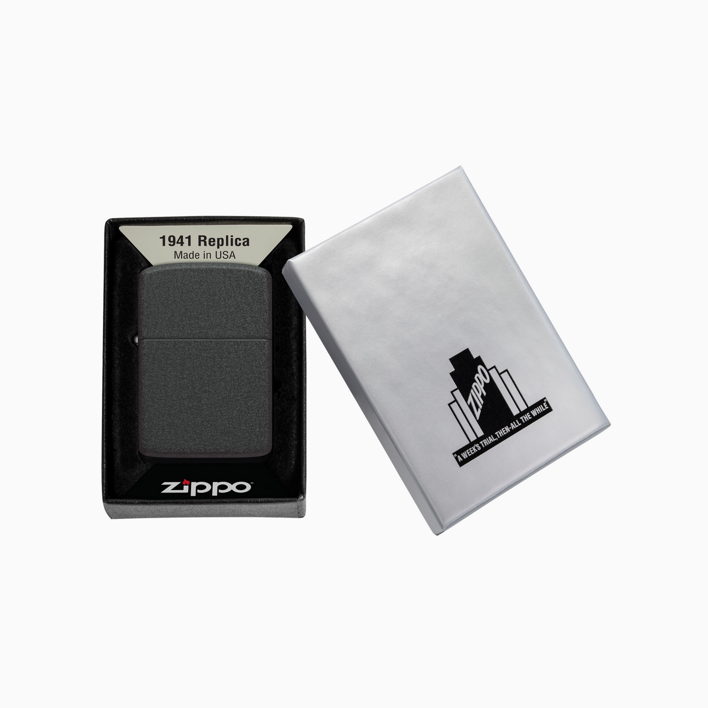 Zippo Resting Cowboy Design Windproof Lighter