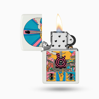 Zippo Retro Music Design Windproof Lighter