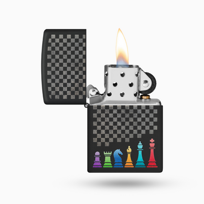 Zippo Chess Pieces Design Windproof Lighter