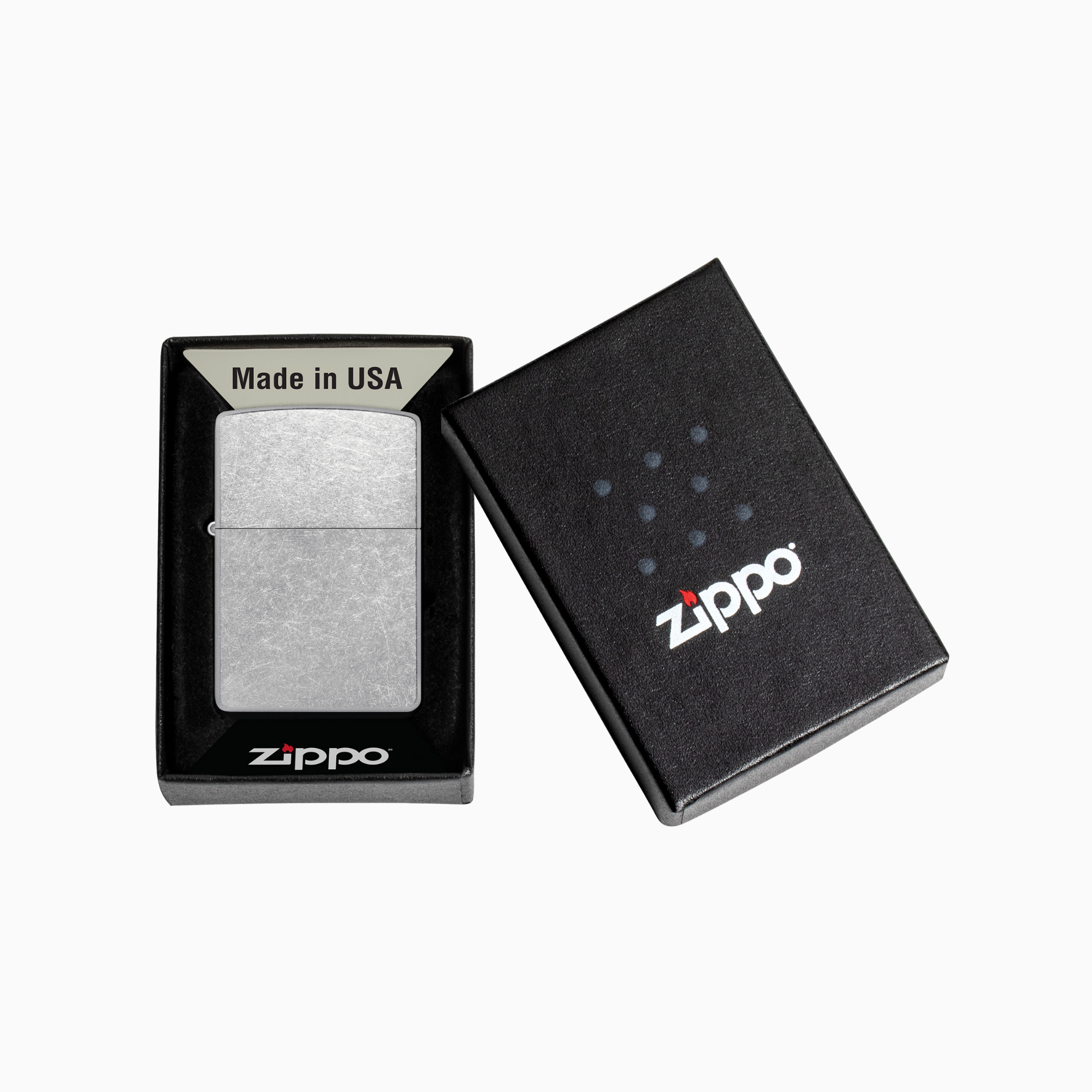 Zippo Classic Street Chrome Windproof Lighter