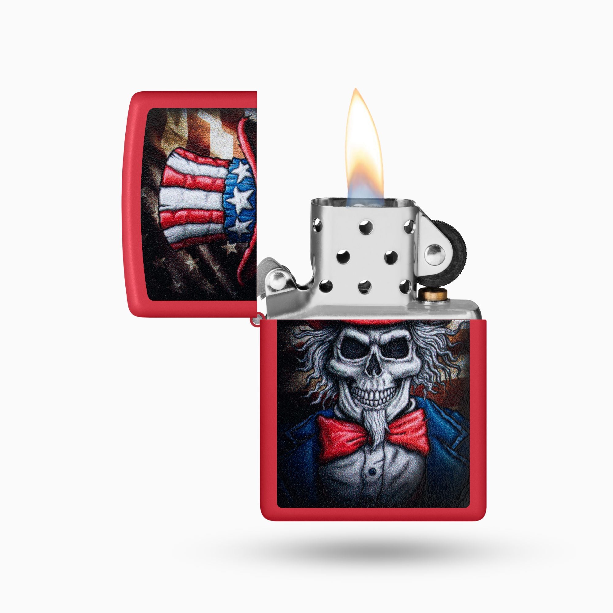 Zippo Uncle Skeleton Design Windproof Lighter