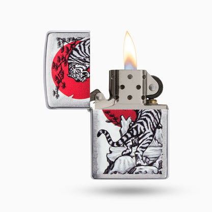 Zippo Asian Tiger Design Windproof Lighter
