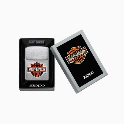 Zippo Harley-Davidson Brushed Chrome  Windproof Lighter