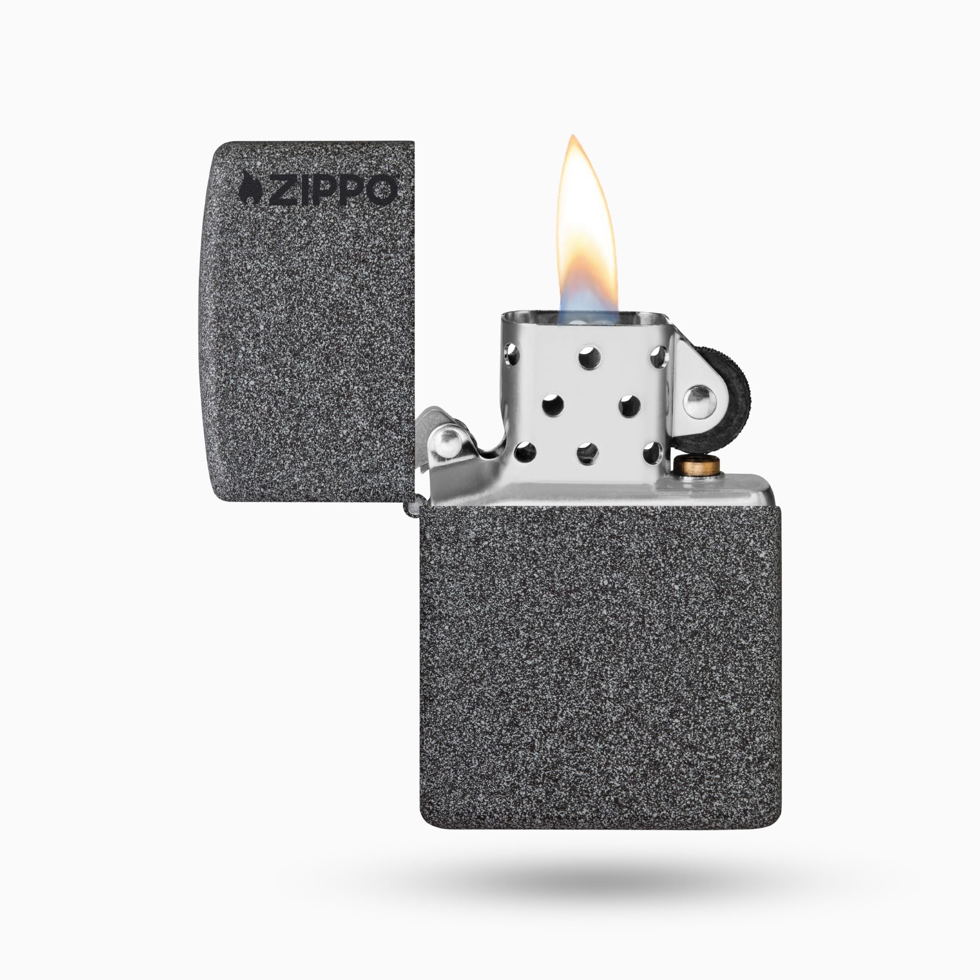Zippo Classic Iron Logo Windproof Lighter