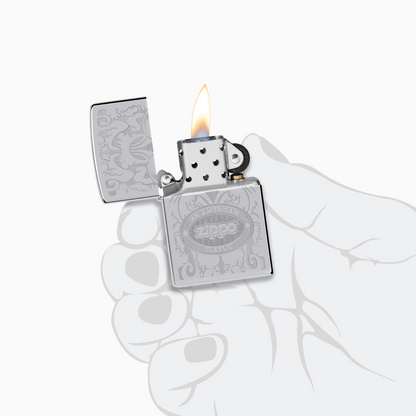 Zippo Crown Stamp Design Windproof Lighter