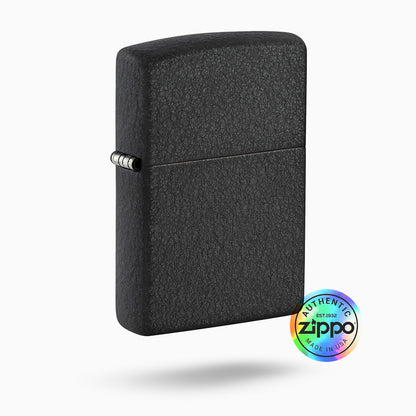 Zippo Classic Black Crackle Windproof Lighter