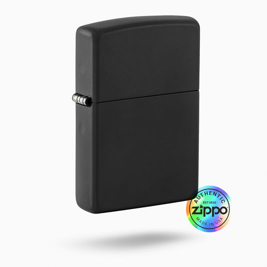 Zippo Classic Black Matte Windproof Lighter