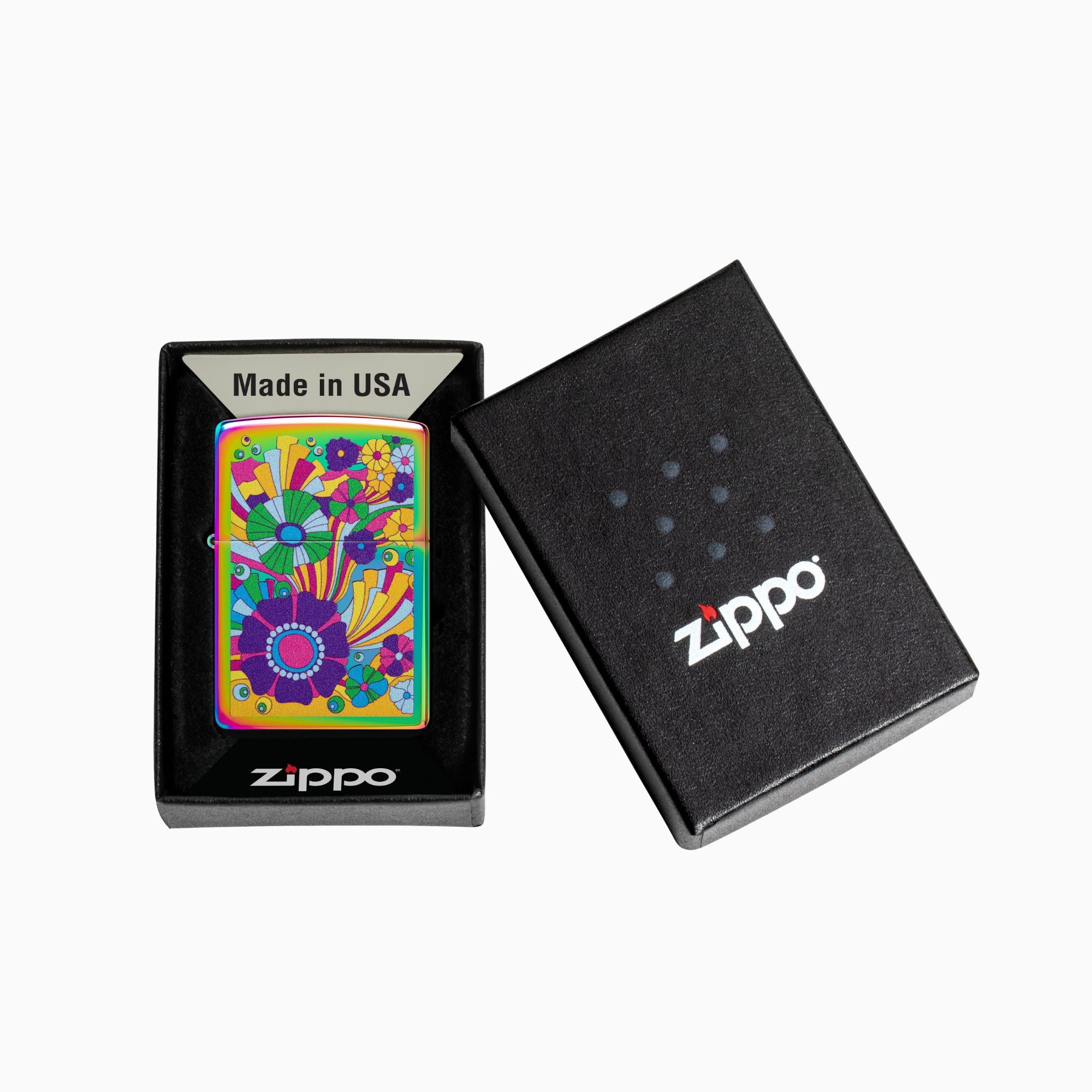 Zippo Vintage Flowers Design Windproof Lighter