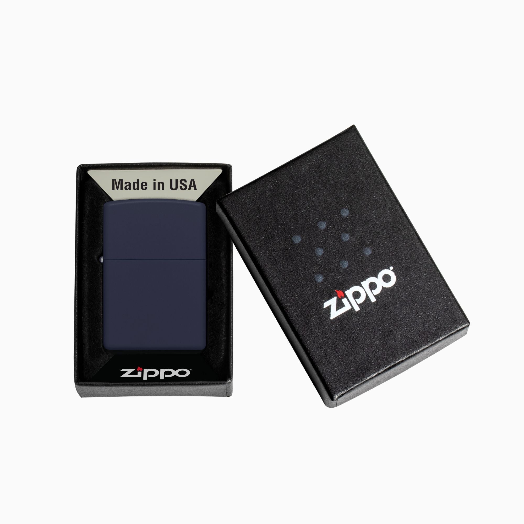 Zippo Classic Navy Matte Windproof Lighter