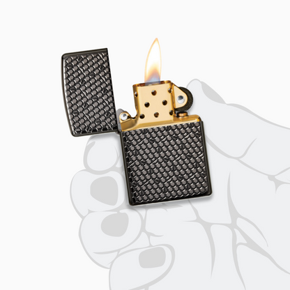 Zippo Hexagon Design  Windproof Lighter