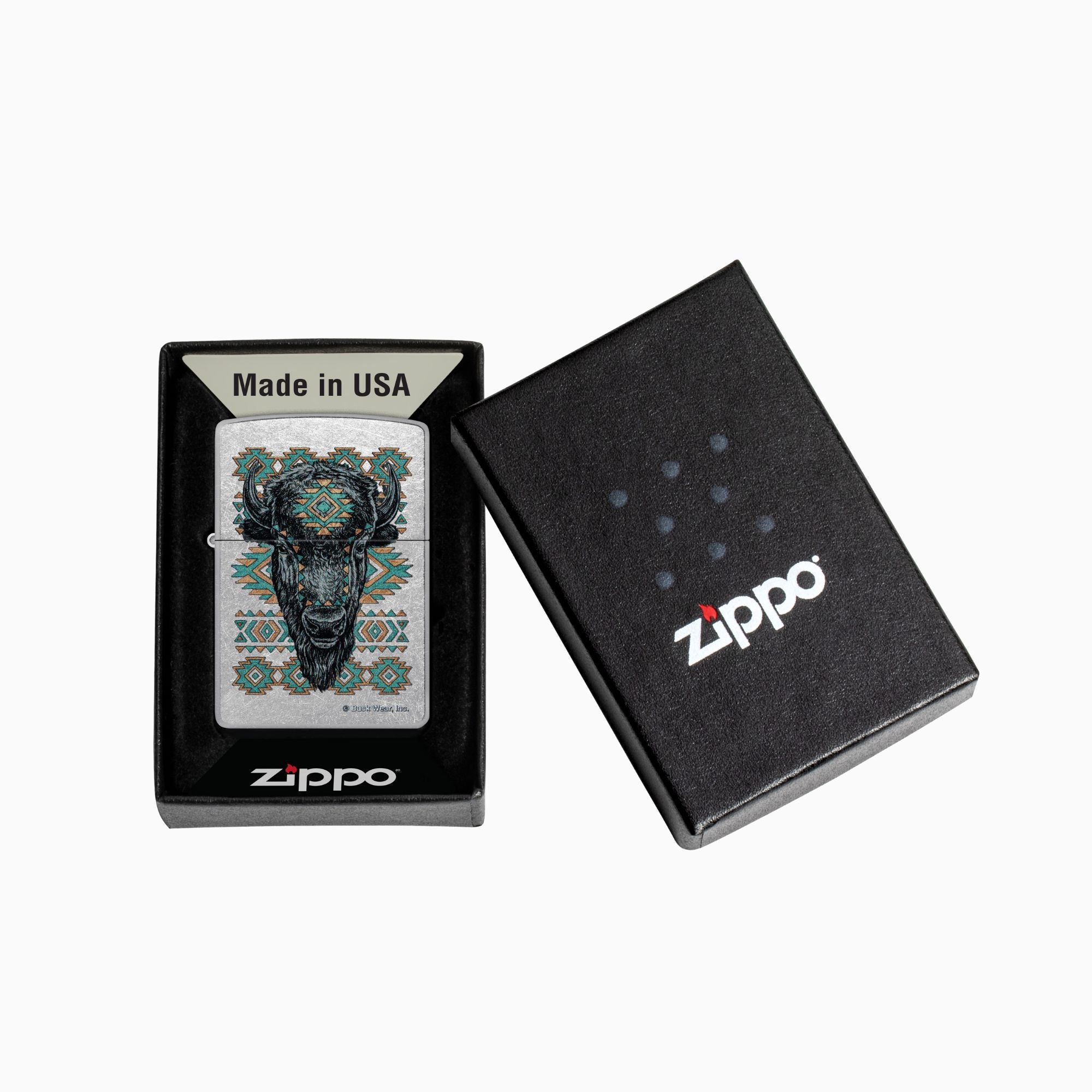 Zippo Buck Wear™ Bison Windproof Lighter