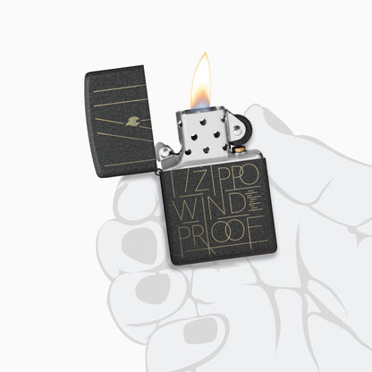 Zippo Line Art Design  Windproof Lighter