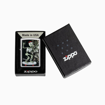 Zippo Skateboard Design Windproof Lighter
