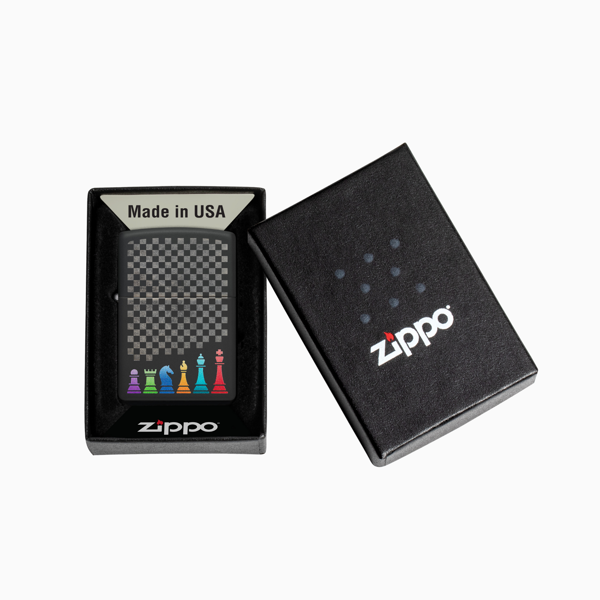 Zippo Chess Pieces Design Windproof Lighter